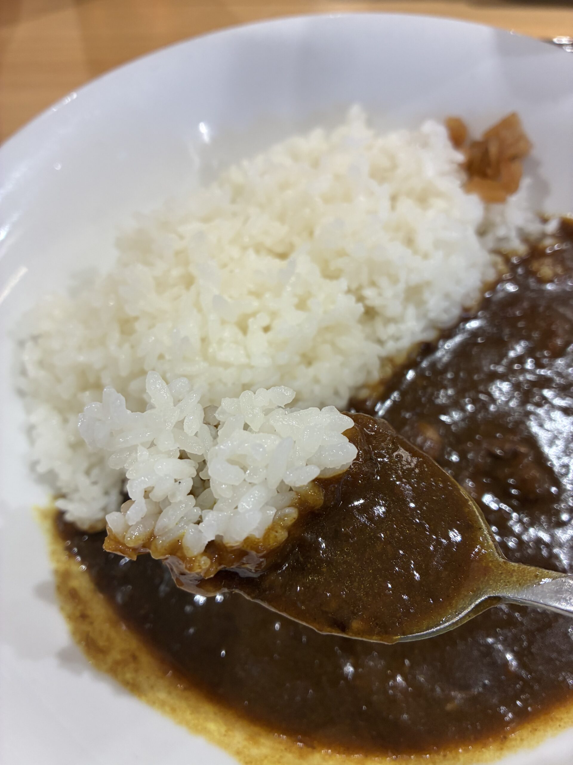 すき家のビーフカレー